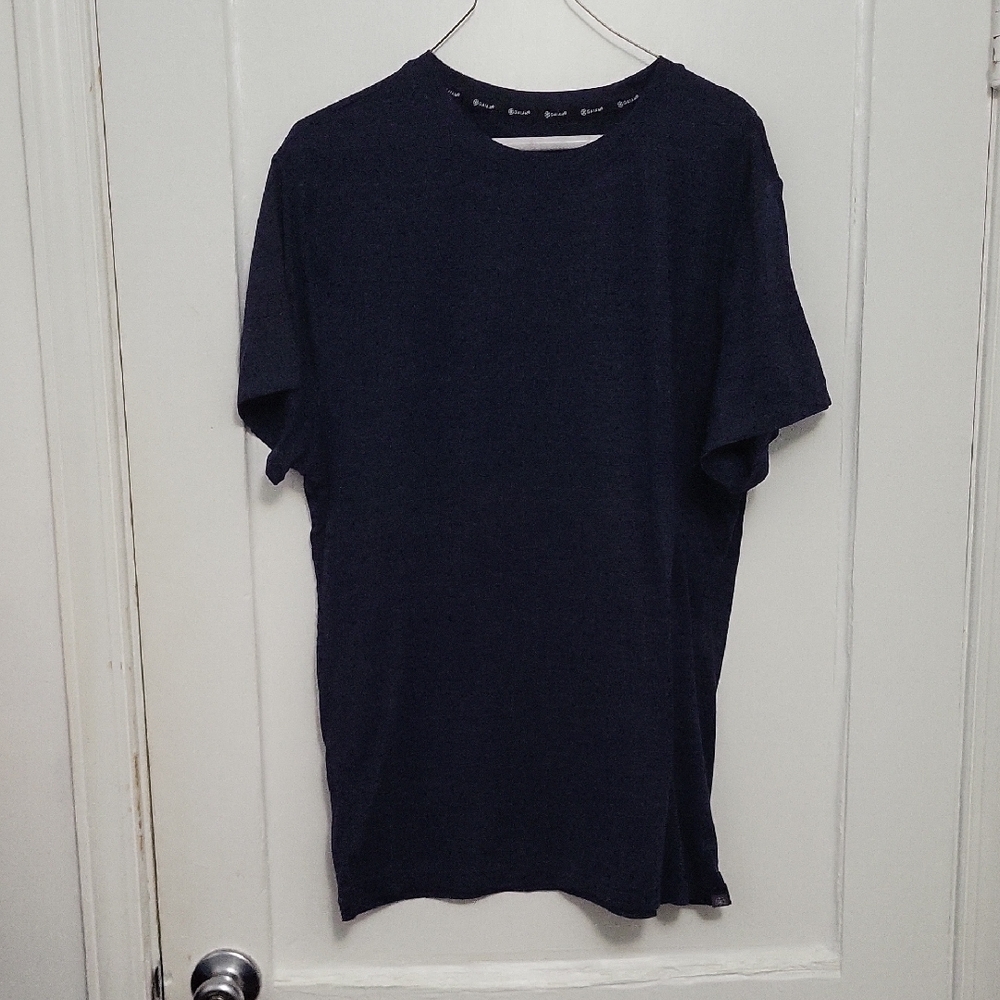 GAIAM Dark Blue Men's Short Sleeve Tee